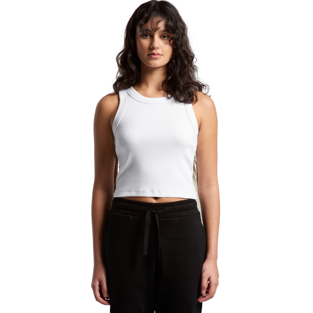 Wo's Organic Rib Crop Tank - Image 14