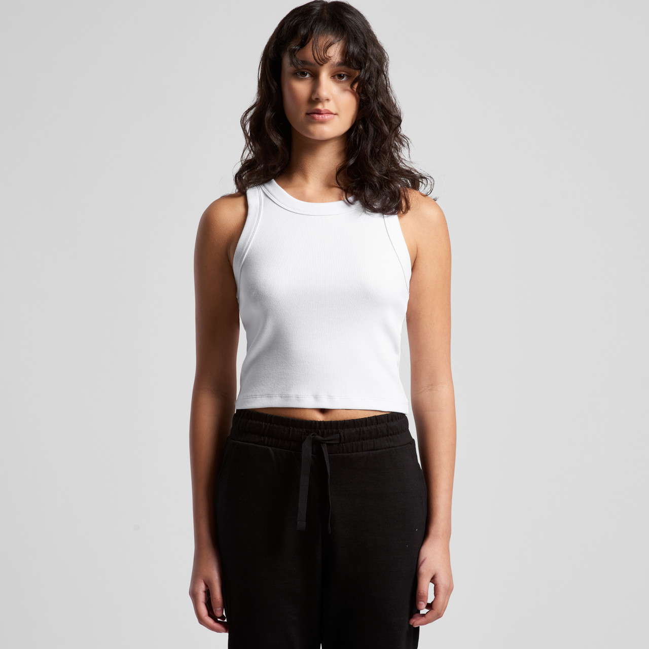 Wo's Organic Rib Crop Tank - Image 17
