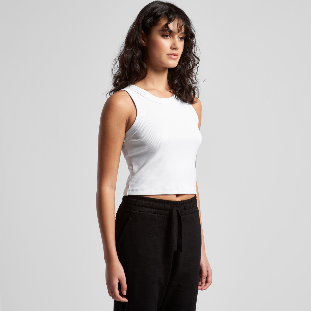 Wo's Organic Rib Crop Tank - Image 27