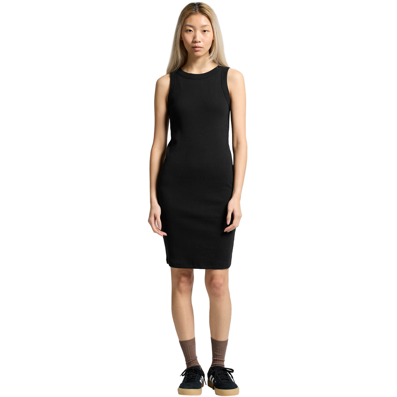 Wo's Organic Rib Dress - Image 6