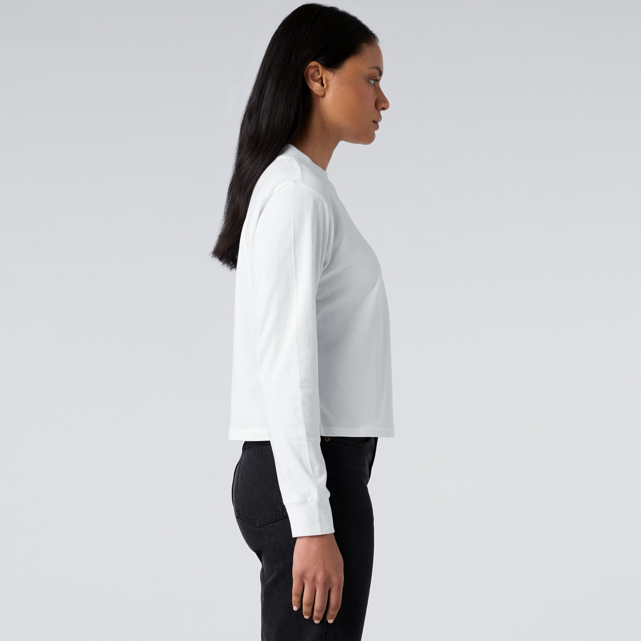 Wo's Mock L/S Tee - Image 9