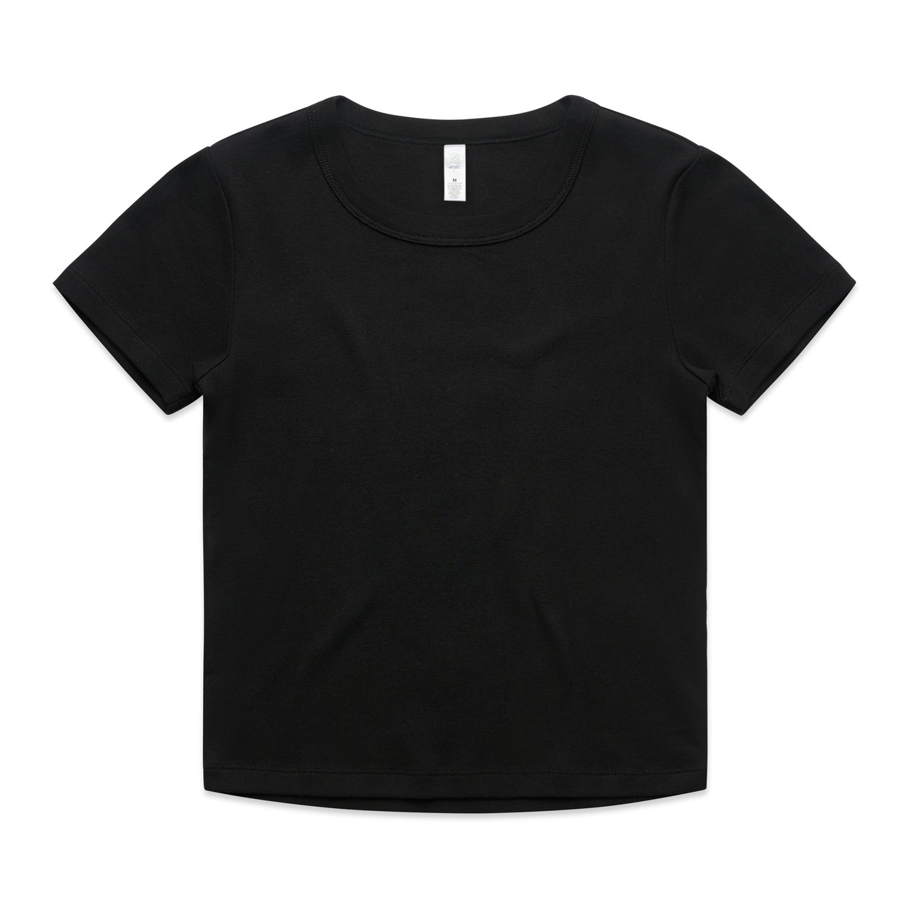 Wo's Organic Rib Baby Tee - Image 4