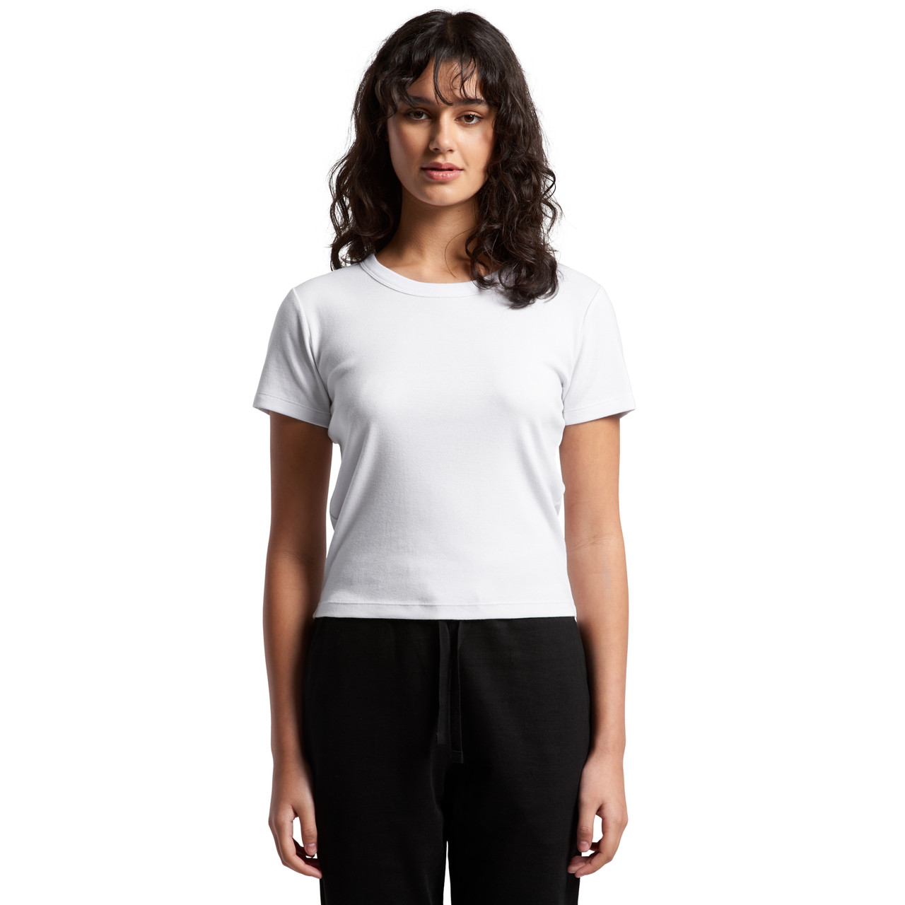 Wo's Organic Rib Baby Tee - Image 6