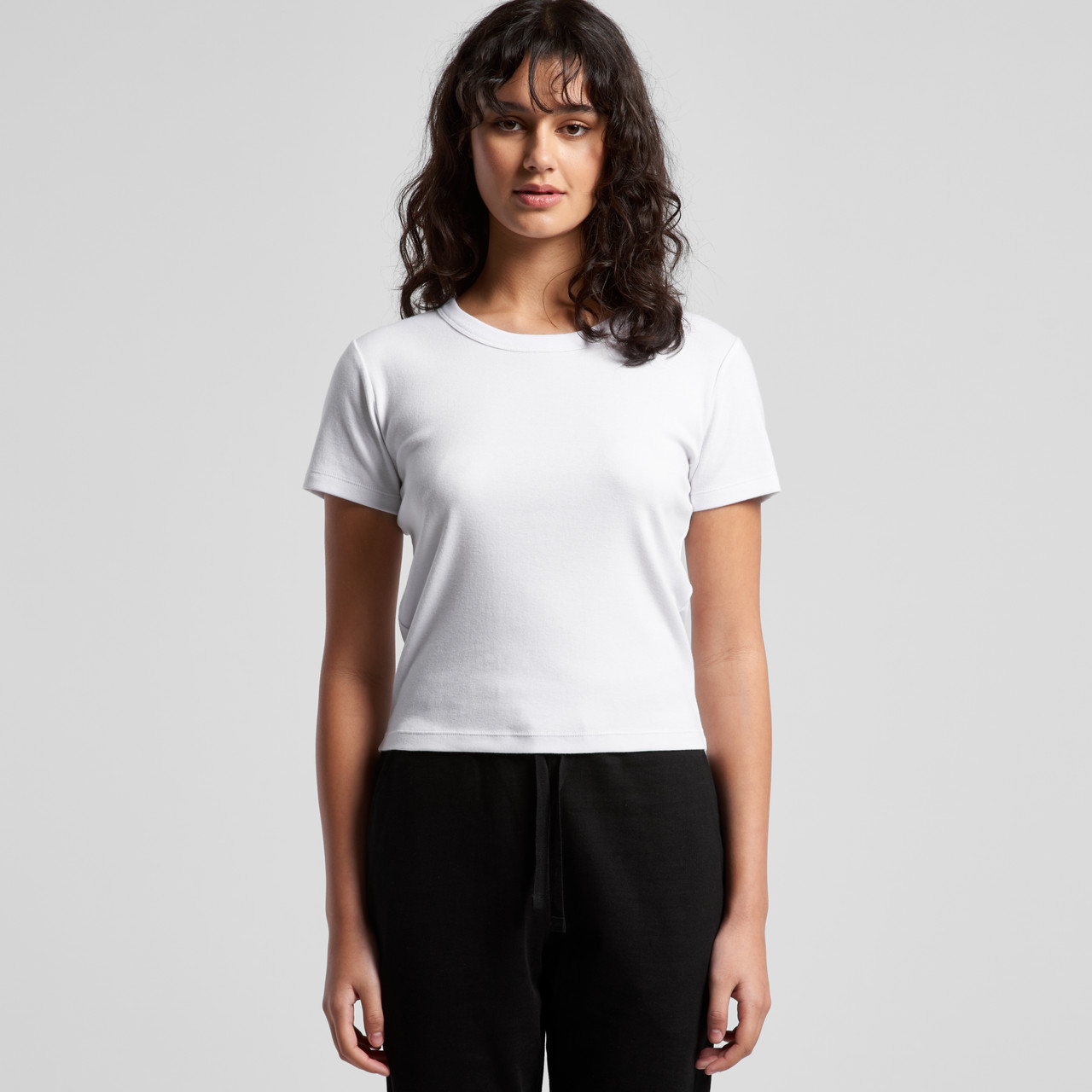 Wo's Organic Rib Baby Tee - Image 7