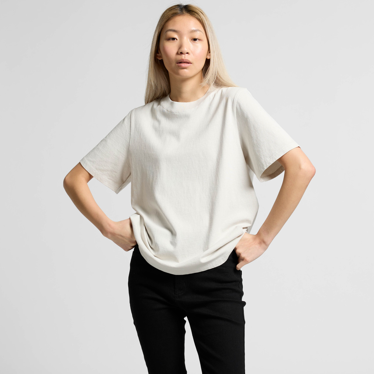 Wo's Heavy Faded Tee - Image 4