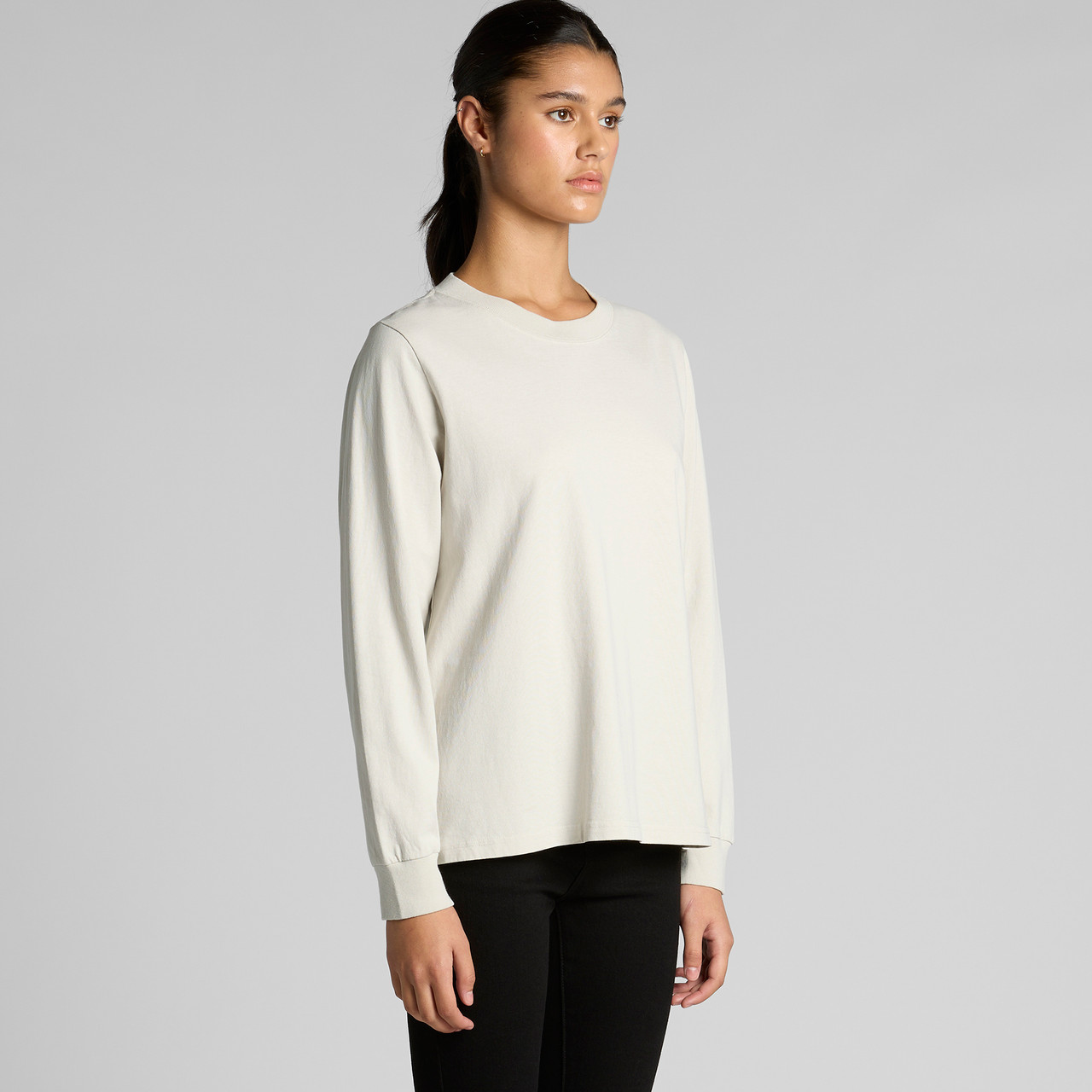 Wo's Heavy Faded L/S Tee - Image 13