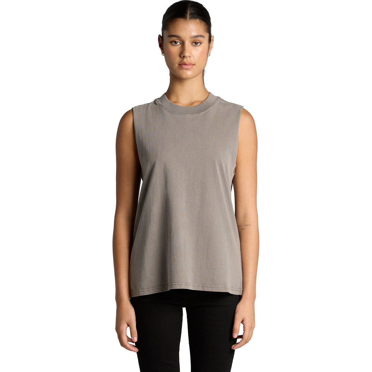 Wo's Heavy Faded Tank - Image 10