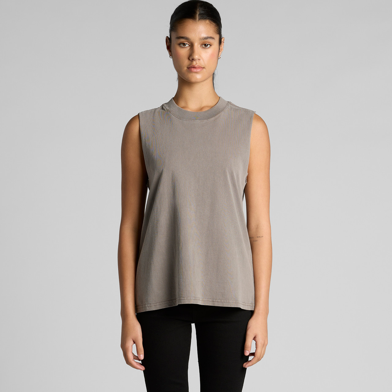 Wo's Heavy Faded Tank - Image 11