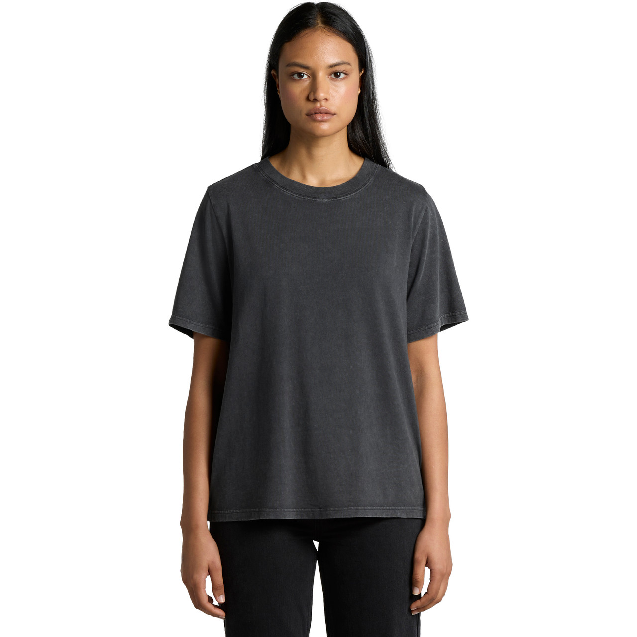 Wo's Stone Wash Heavy Tee - Image 8