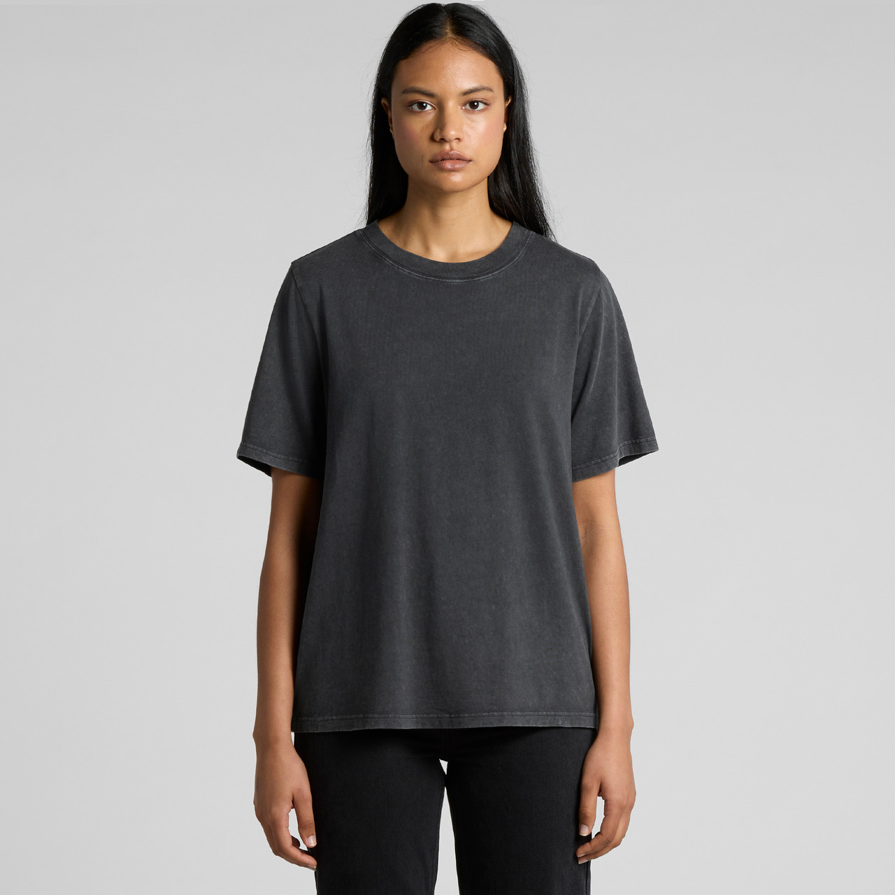 Wo's Stone Wash Heavy Tee - Image 11