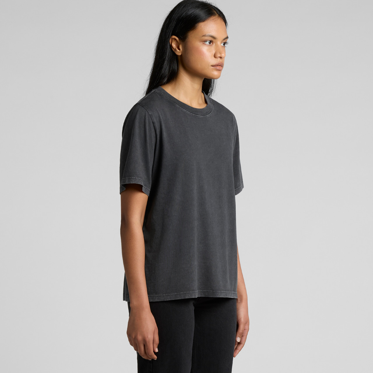 Wo's Stone Wash Heavy Tee - Image 13