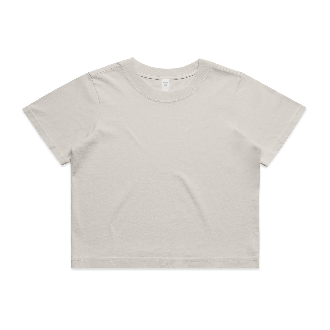 Wo's Heavy Faded Crop Tee - Image 6