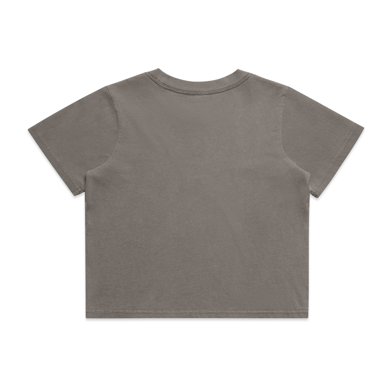Wo's Heavy Faded Crop Tee - Image 9