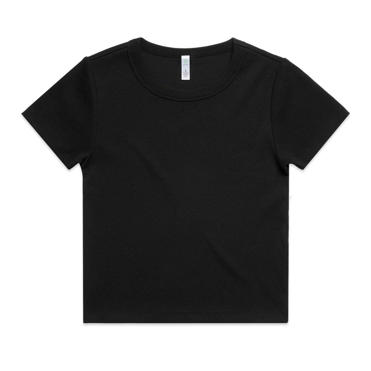 Wo's Organic Rib Tee - Image 4