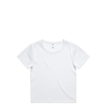 Wo's Organic Rib Tee