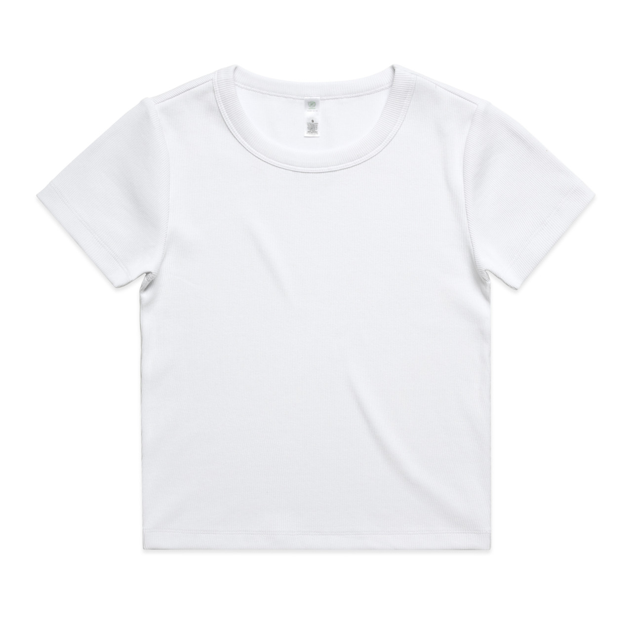 Wo's Organic Rib Tee - Image 10