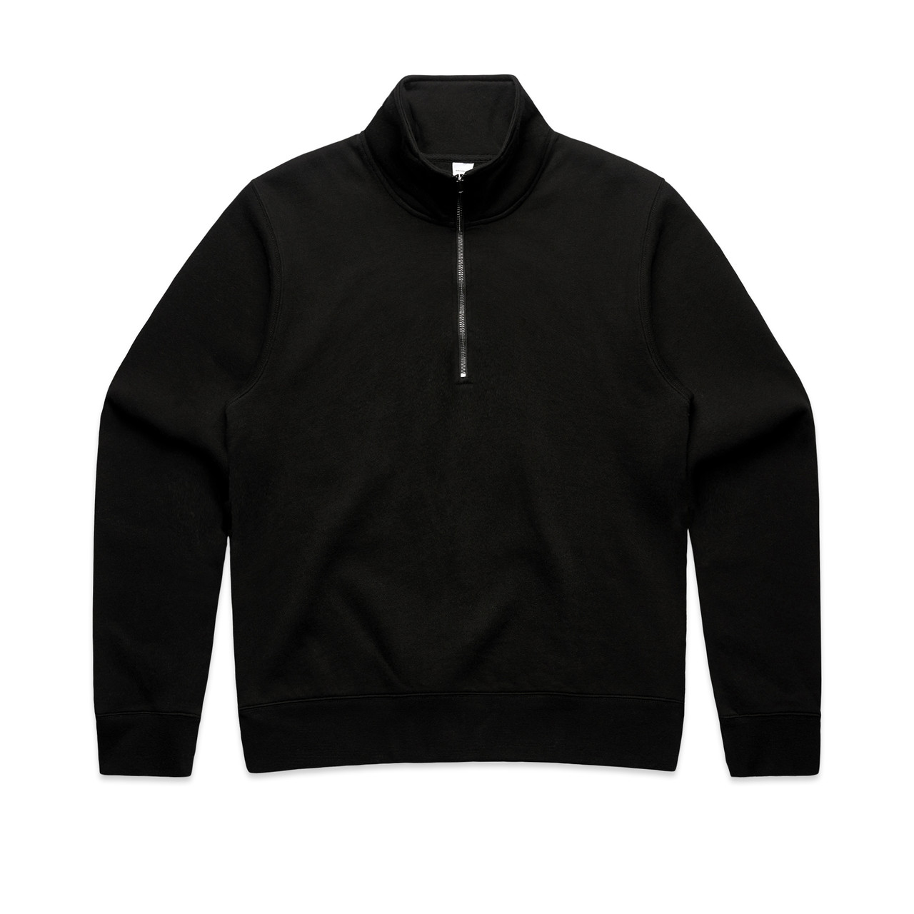 Wo's Stencil Half Zip Crew - Image 4