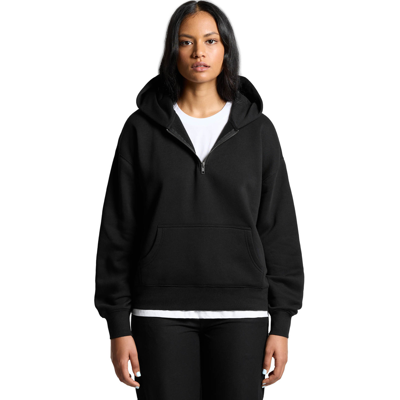 Wo's Relax Half Zip Hood - Image 6