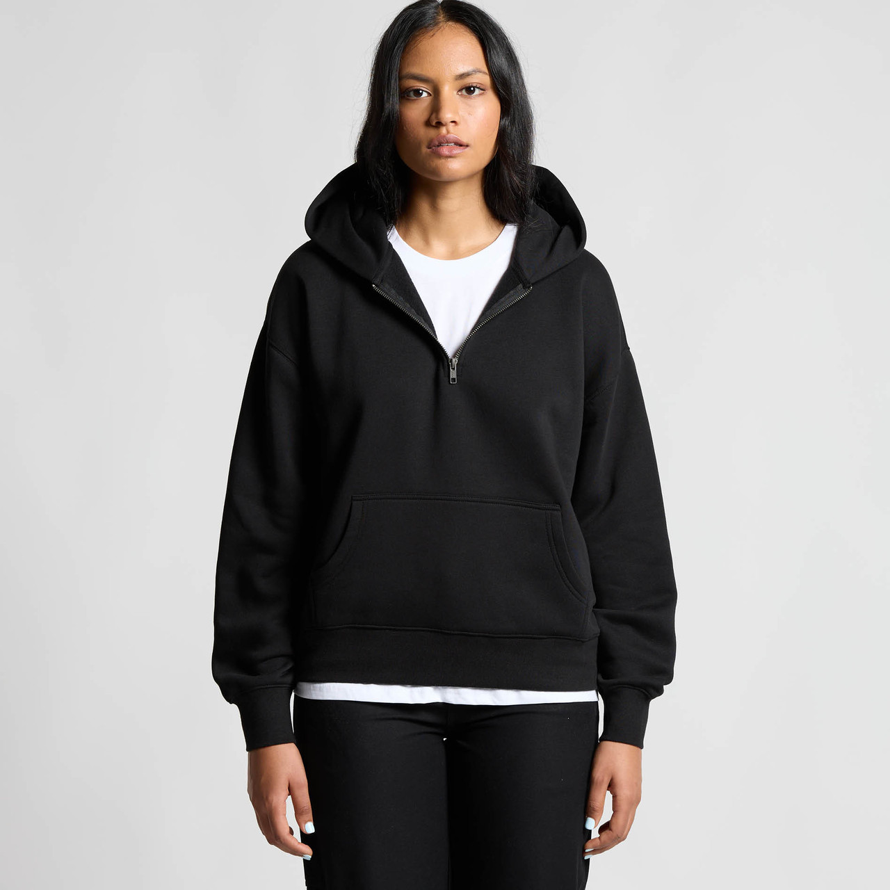 Wo's Relax Half Zip Hood - Image 7