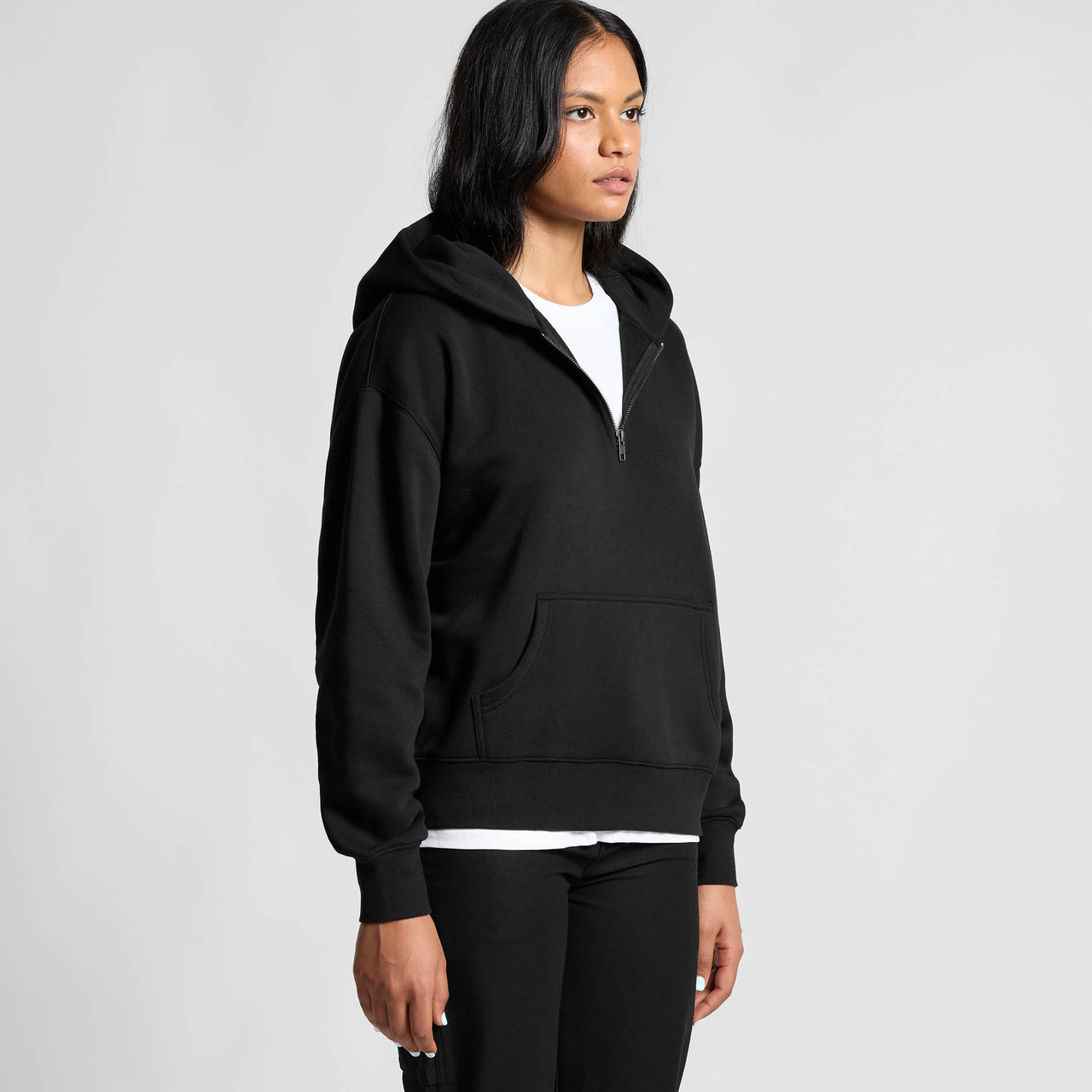 Wo's Relax Half Zip Hood - Image 9