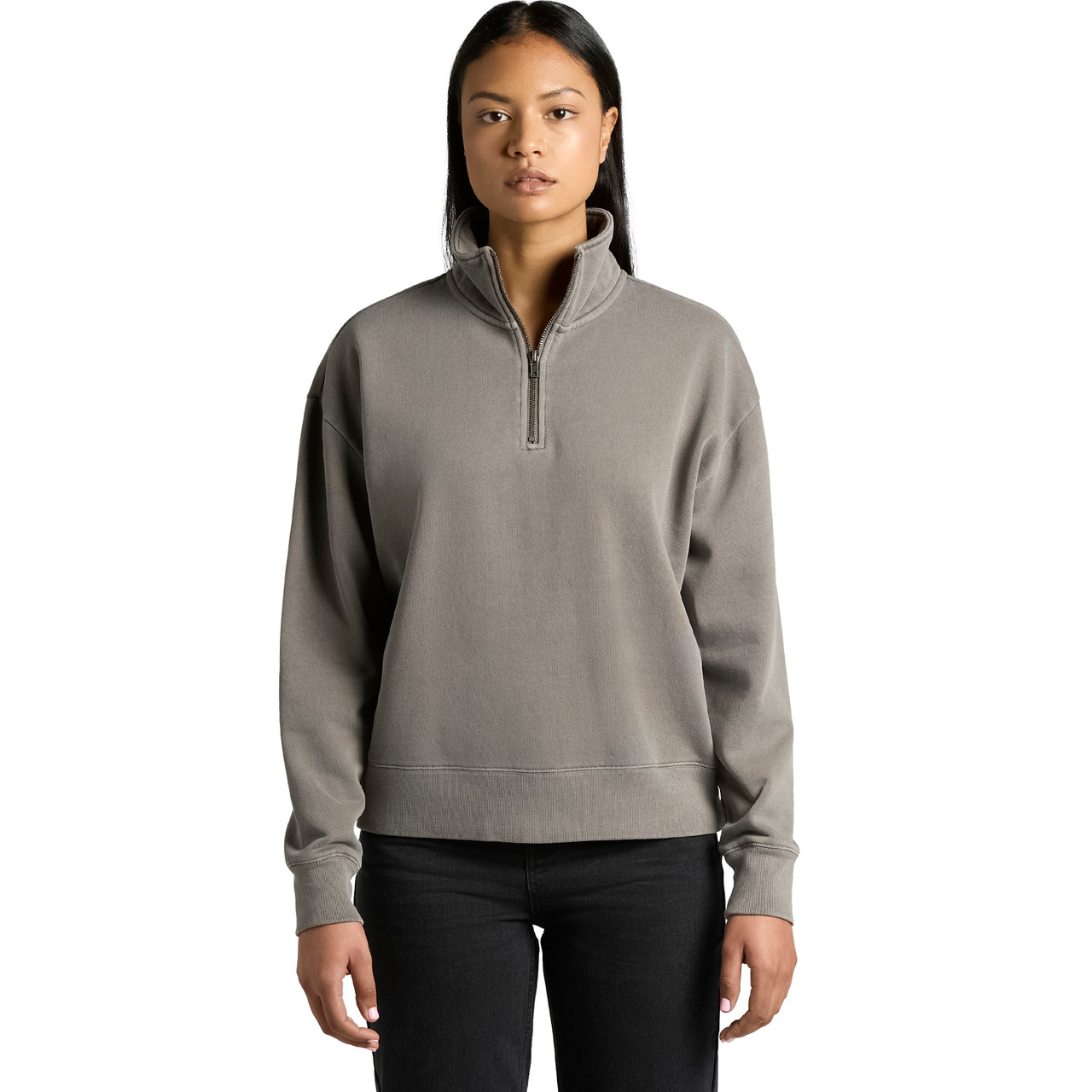 Wo's Relax Faded Half Zip - Image 9