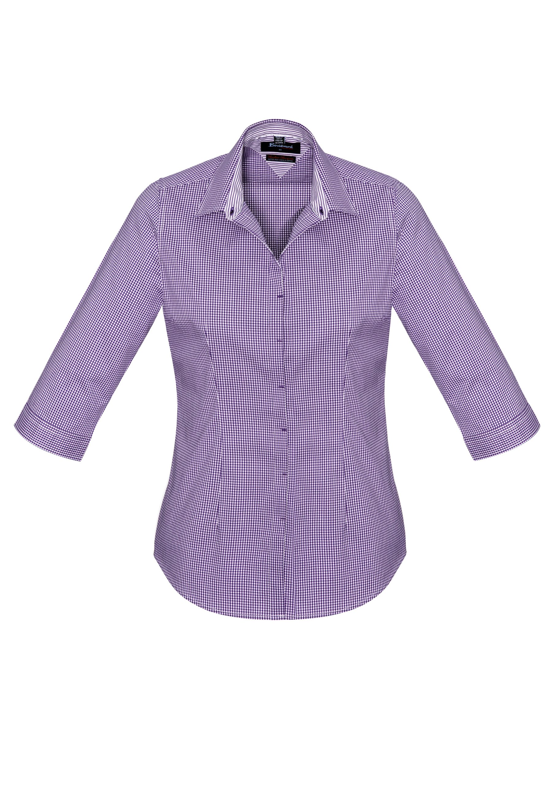 Womens Newport 3/4 Sleeve Shirt - Image 2