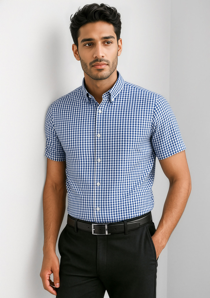 Mens Springfield Short Sleeve Shirt - Image 2