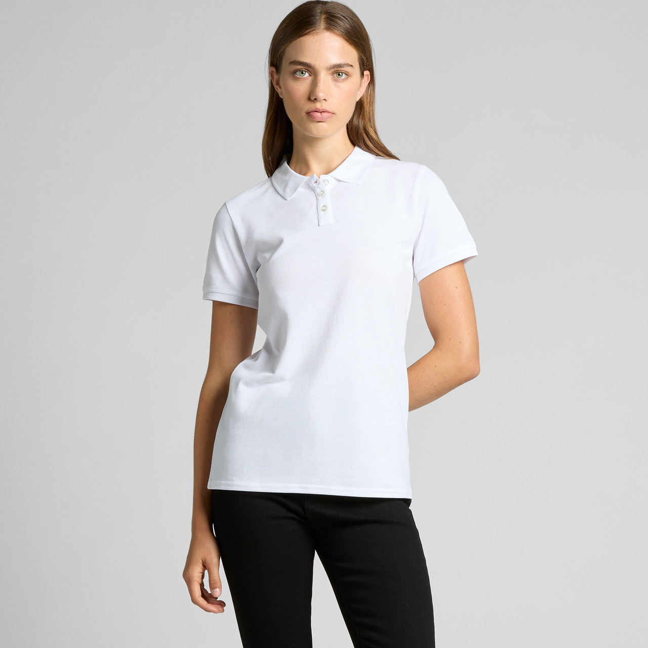Wo's Pique Polo - Image 3