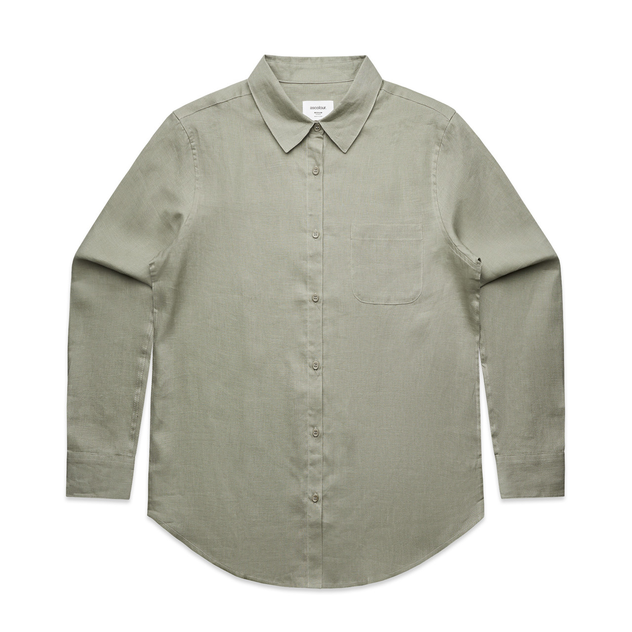 Wo's Linen Shirt - Image 5
