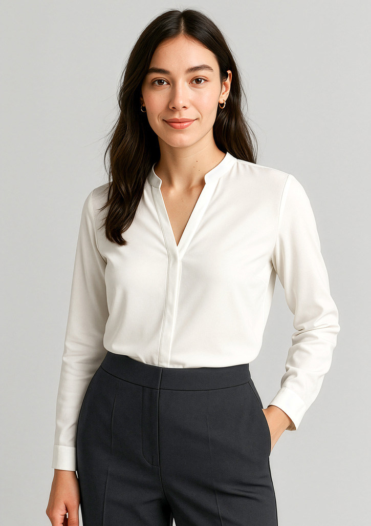 Womens Juliette Long Sleeve Blouse - Image 5