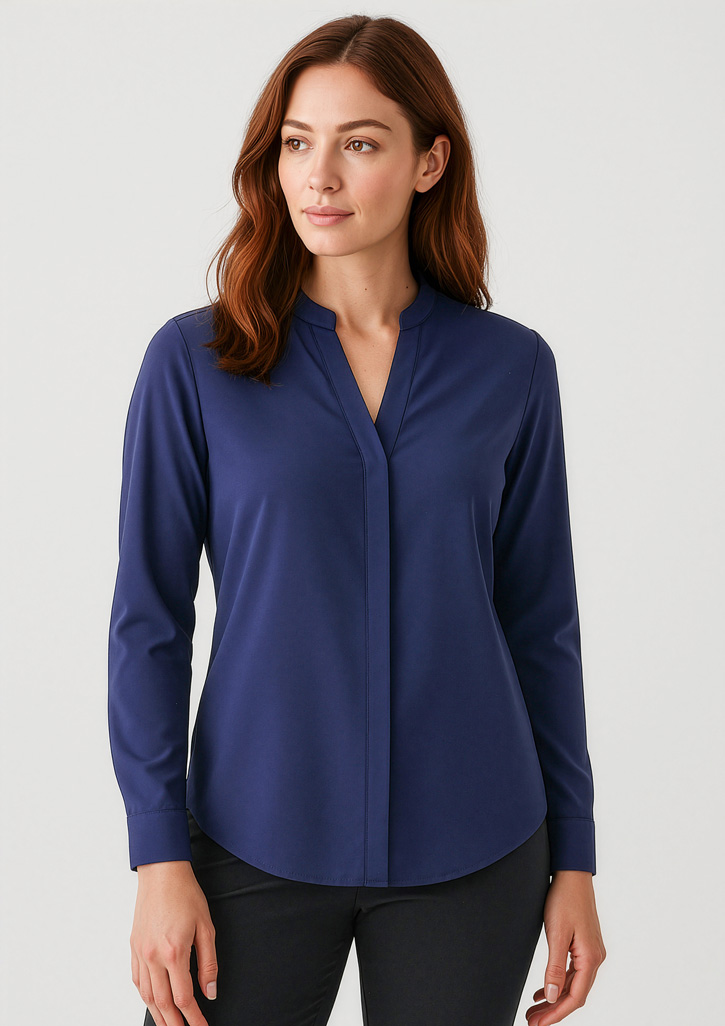 Womens Juliette Long Sleeve Blouse - Image 9