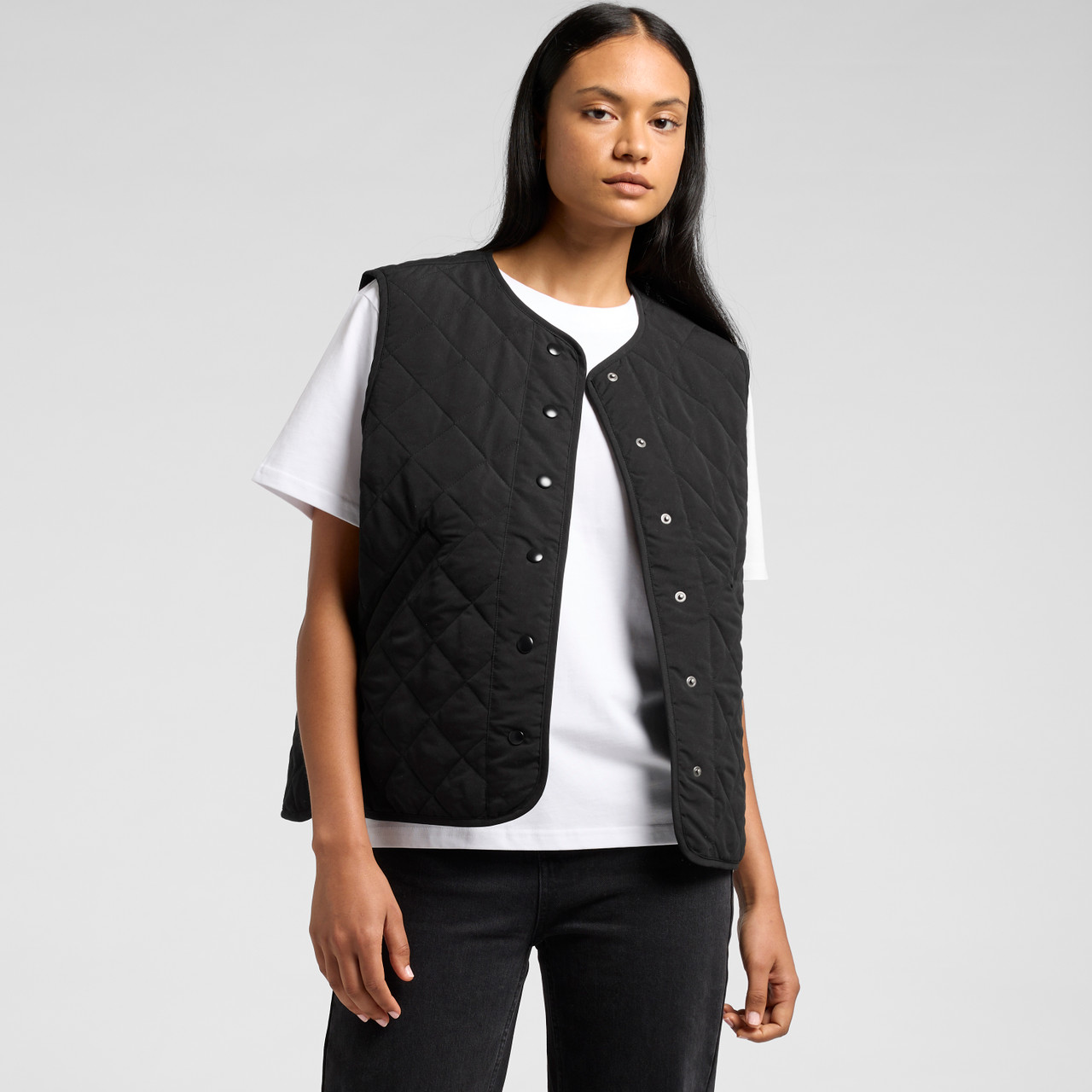 Wo's Quilted Vest - Image 3