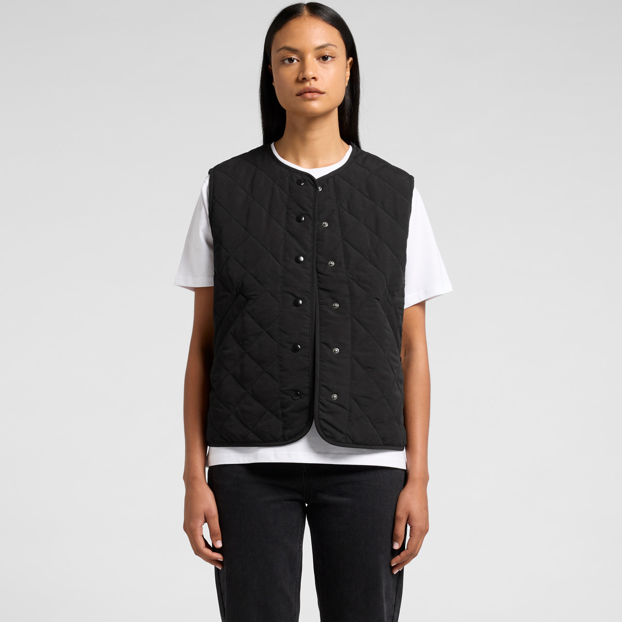 Wo's Quilted Vest - Image 7
