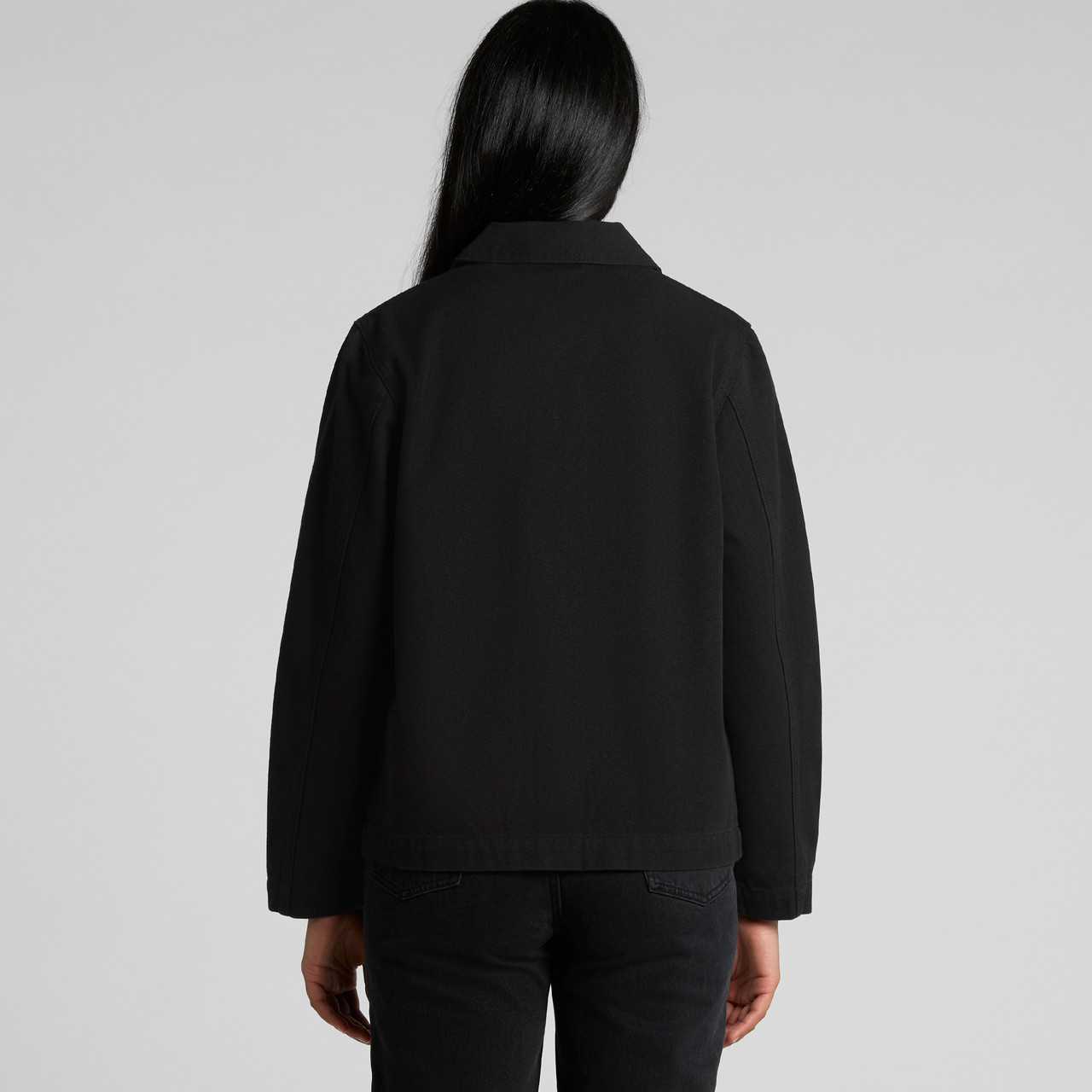 Wo's Canvas Chore Jacket - Image 3