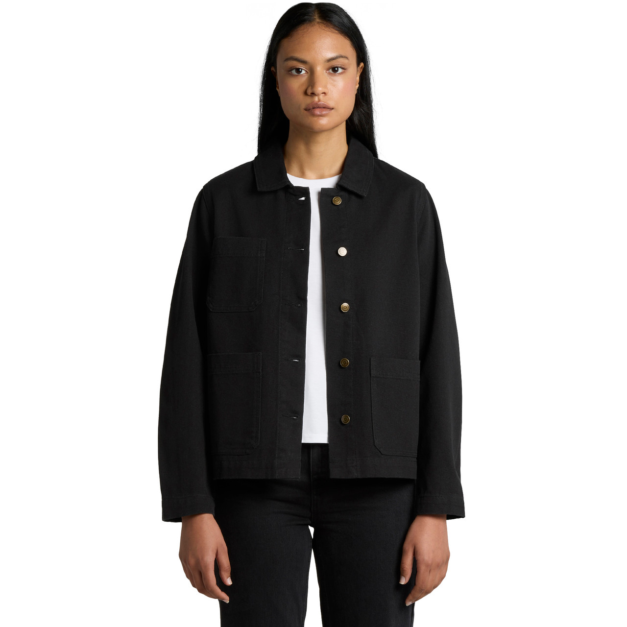 Wo's Canvas Chore Jacket - Image 6