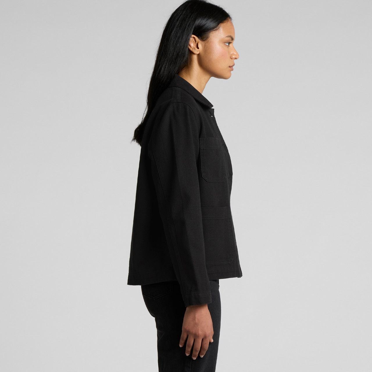 Wo's Canvas Chore Jacket - Image 8