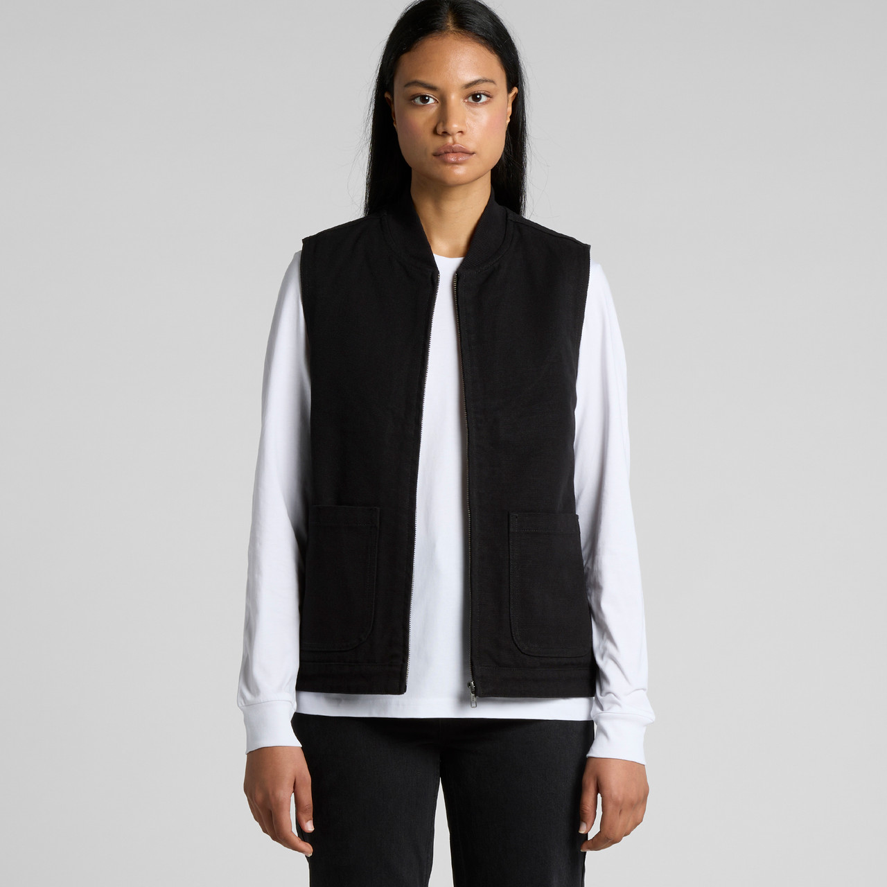 Wo's Canvas Heavy Vest - Image 7