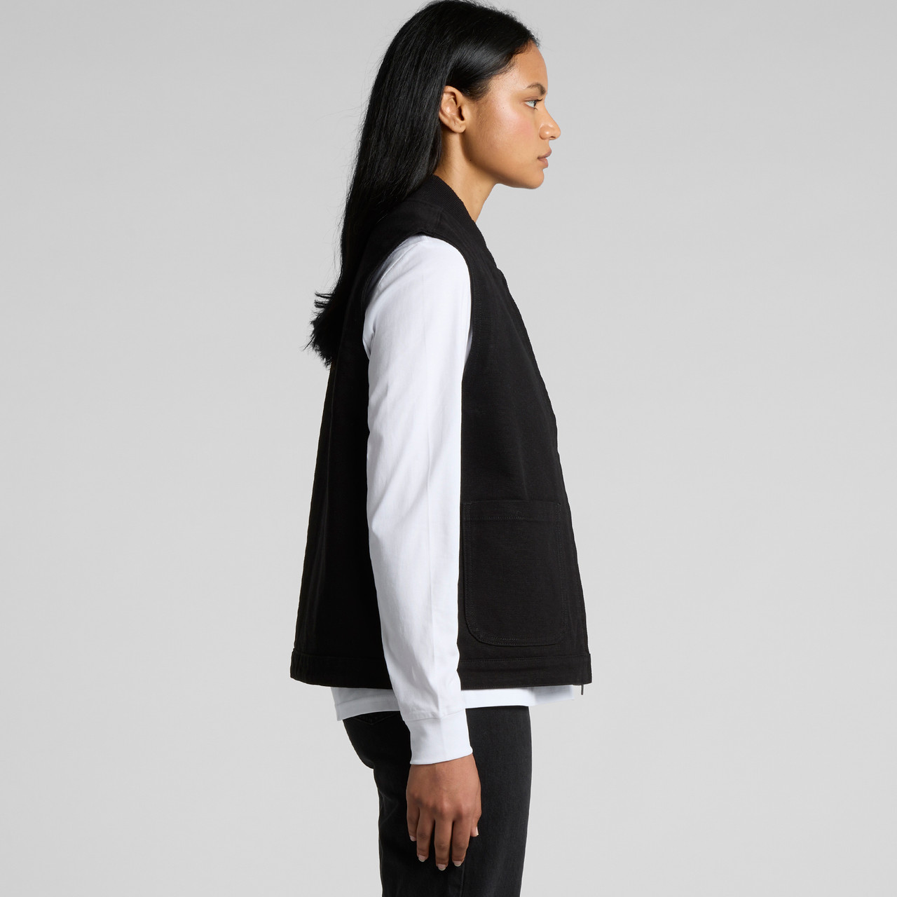 Wo's Canvas Heavy Vest - Image 8
