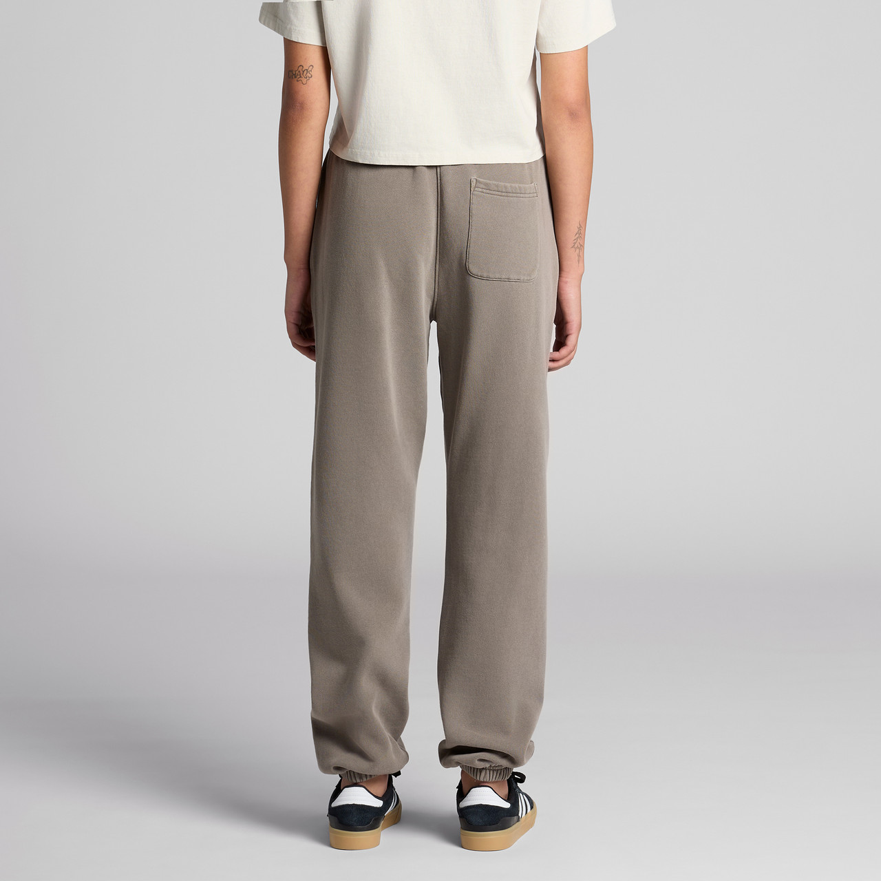 Wo's Relax Faded Track Pants - Image 3