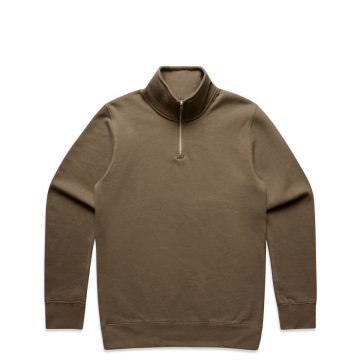 Stencil Half Zip Crew