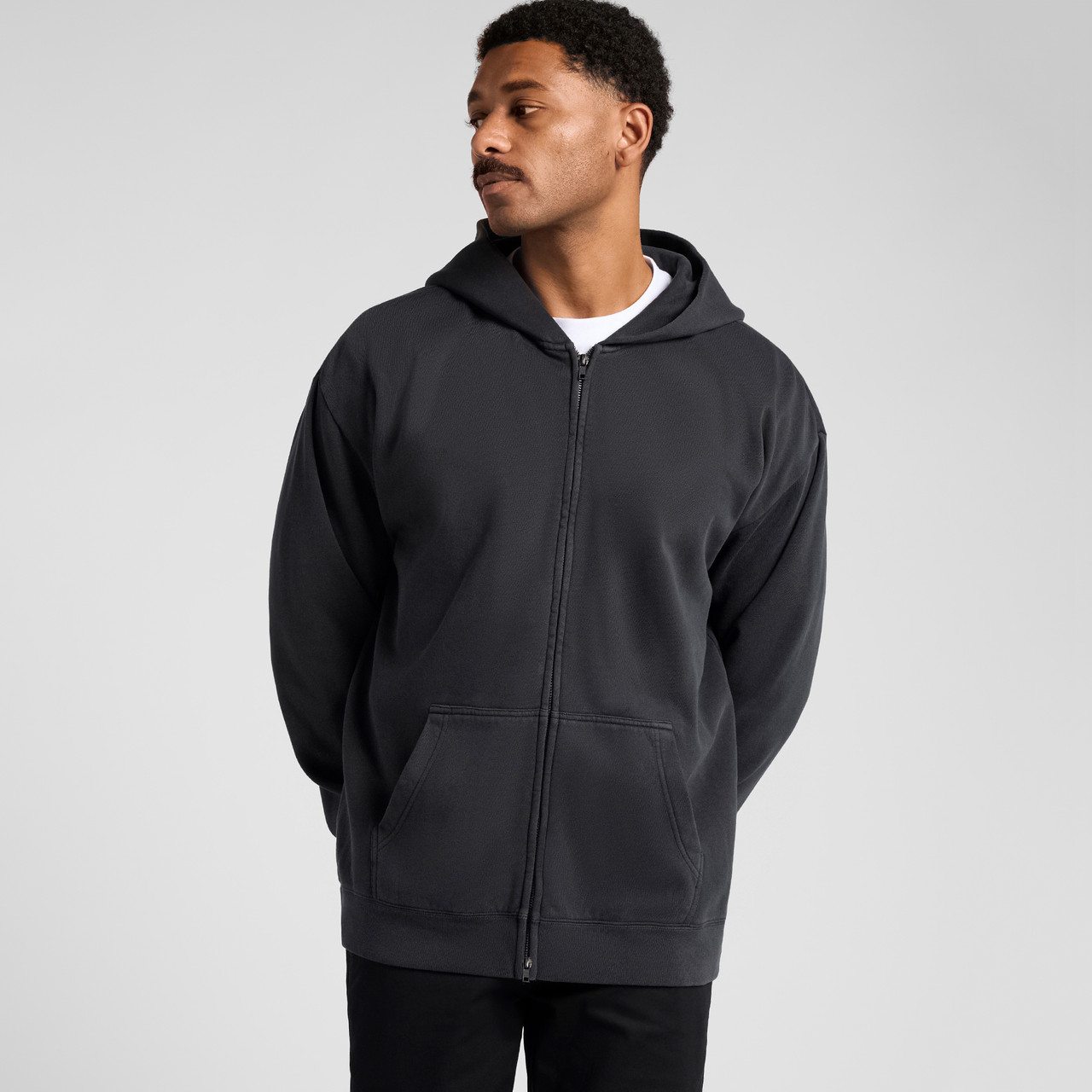 Relax Faded Zip Hood - Image 4