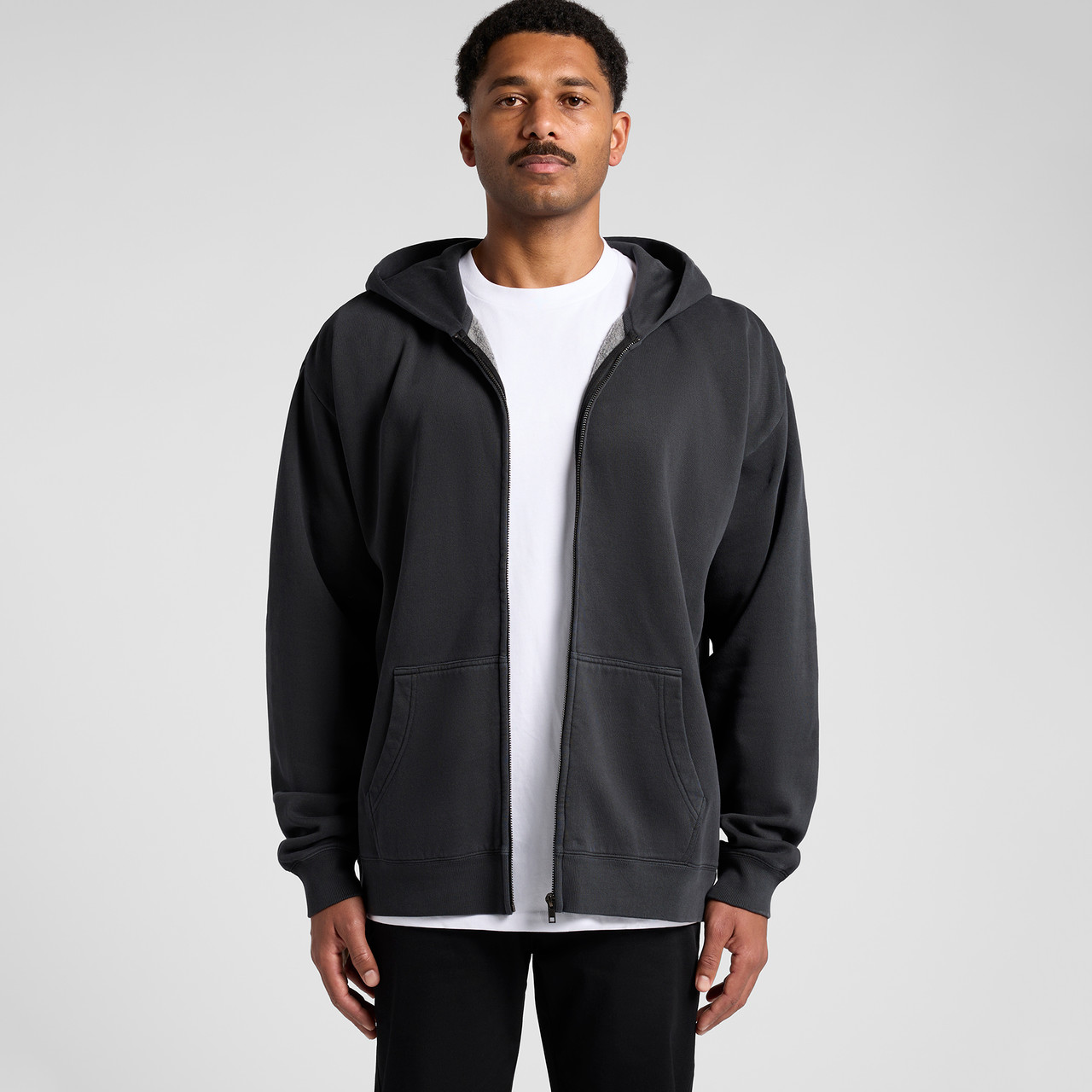 Relax Faded Zip Hood - Image 15