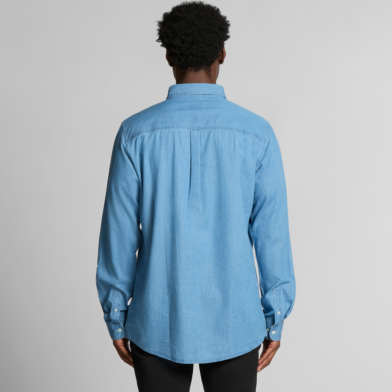 Blue Denim Shirt - Image 3