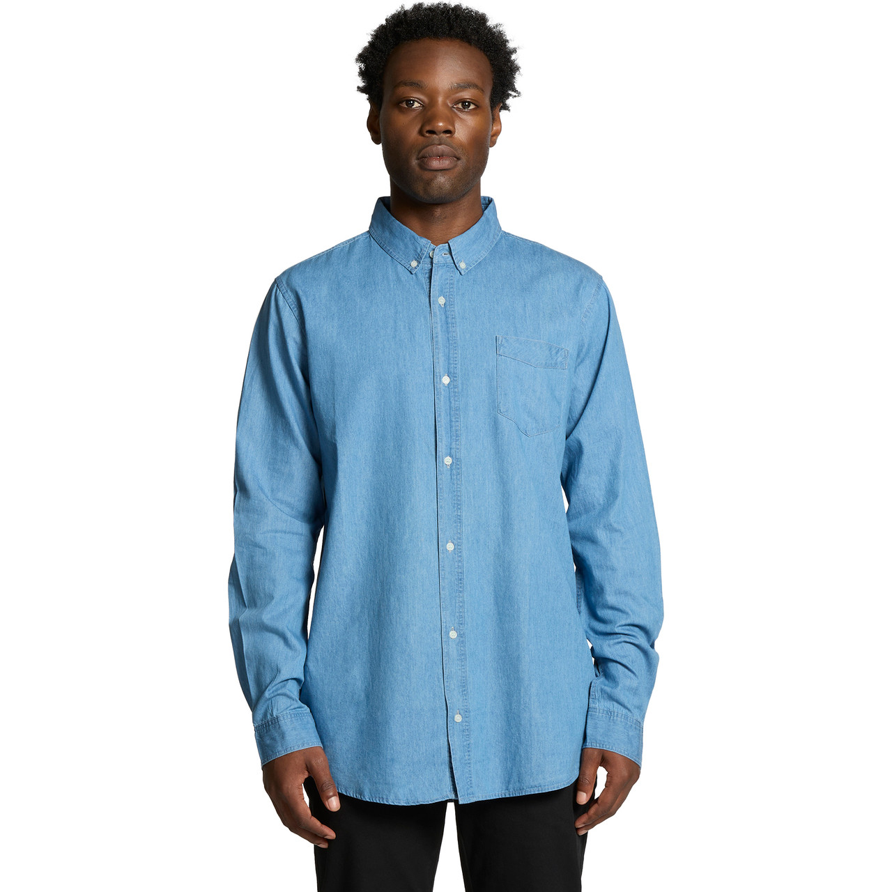 Blue Denim Shirt - Image 6