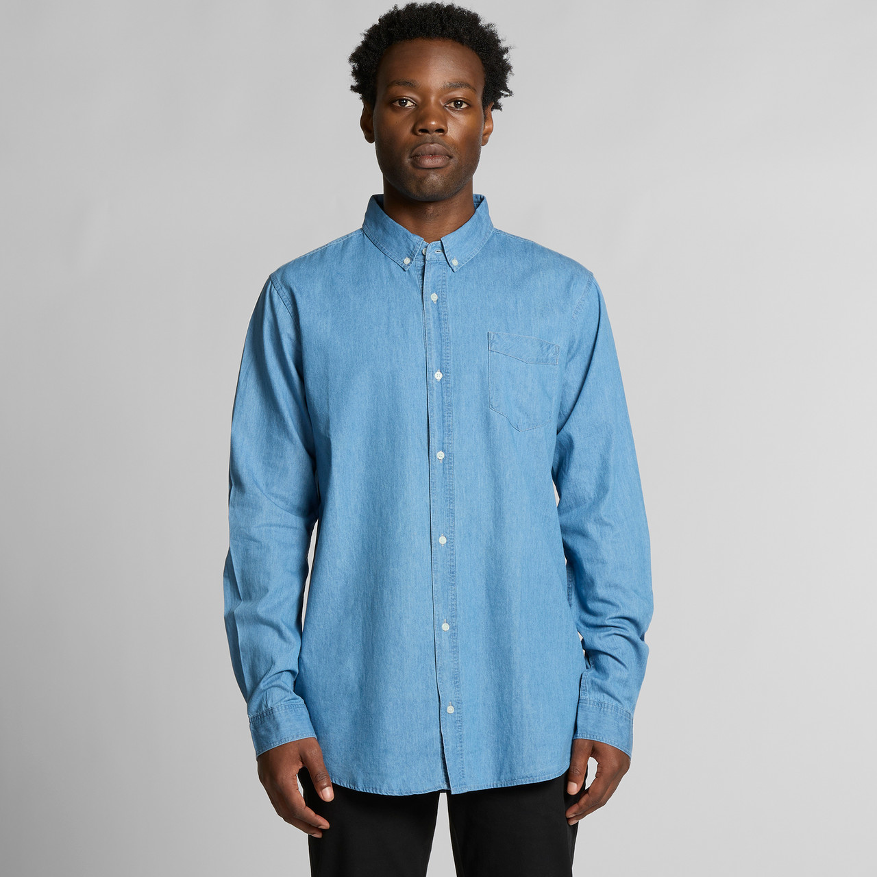 Blue Denim Shirt - Image 7
