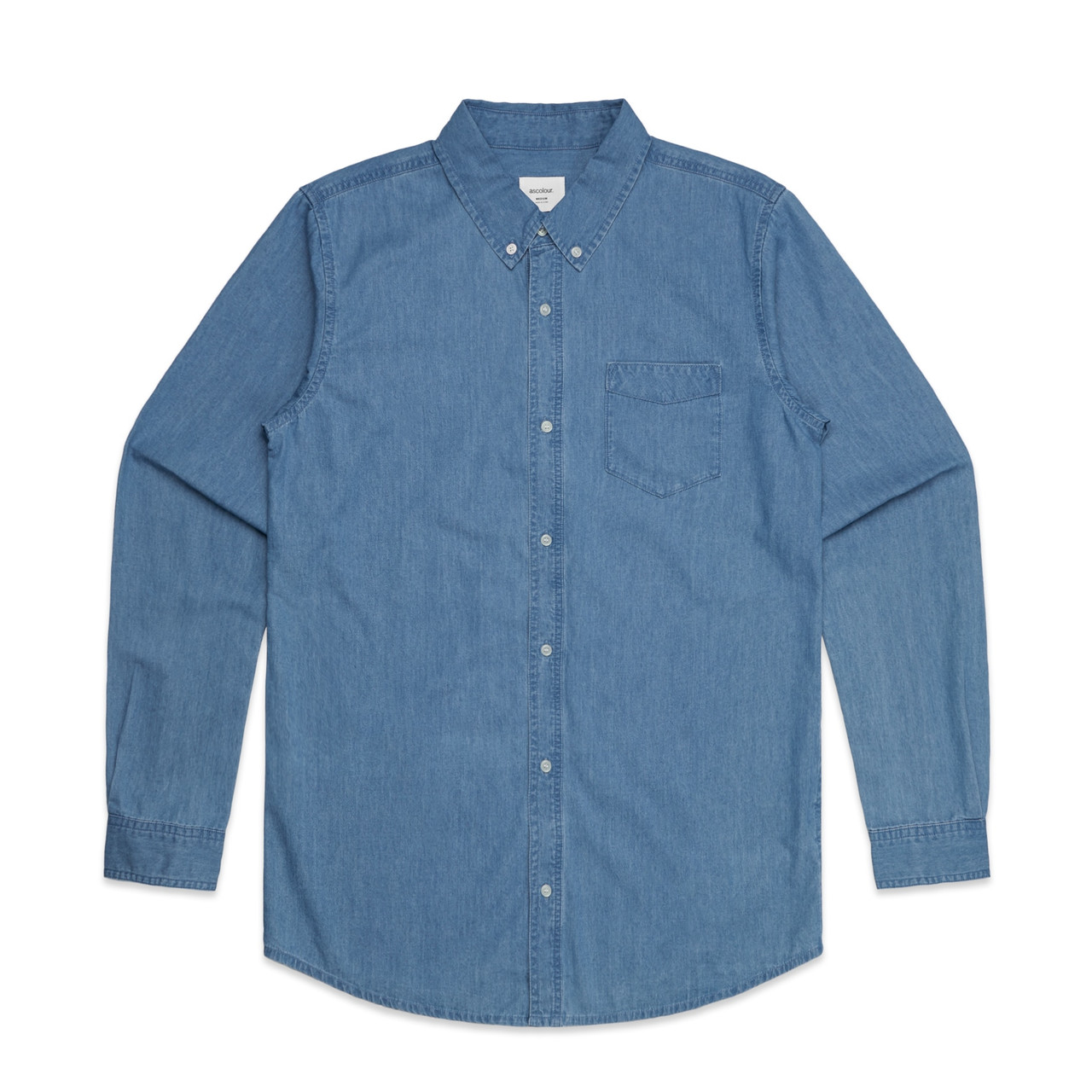 Blue Denim Shirt - Image 4
