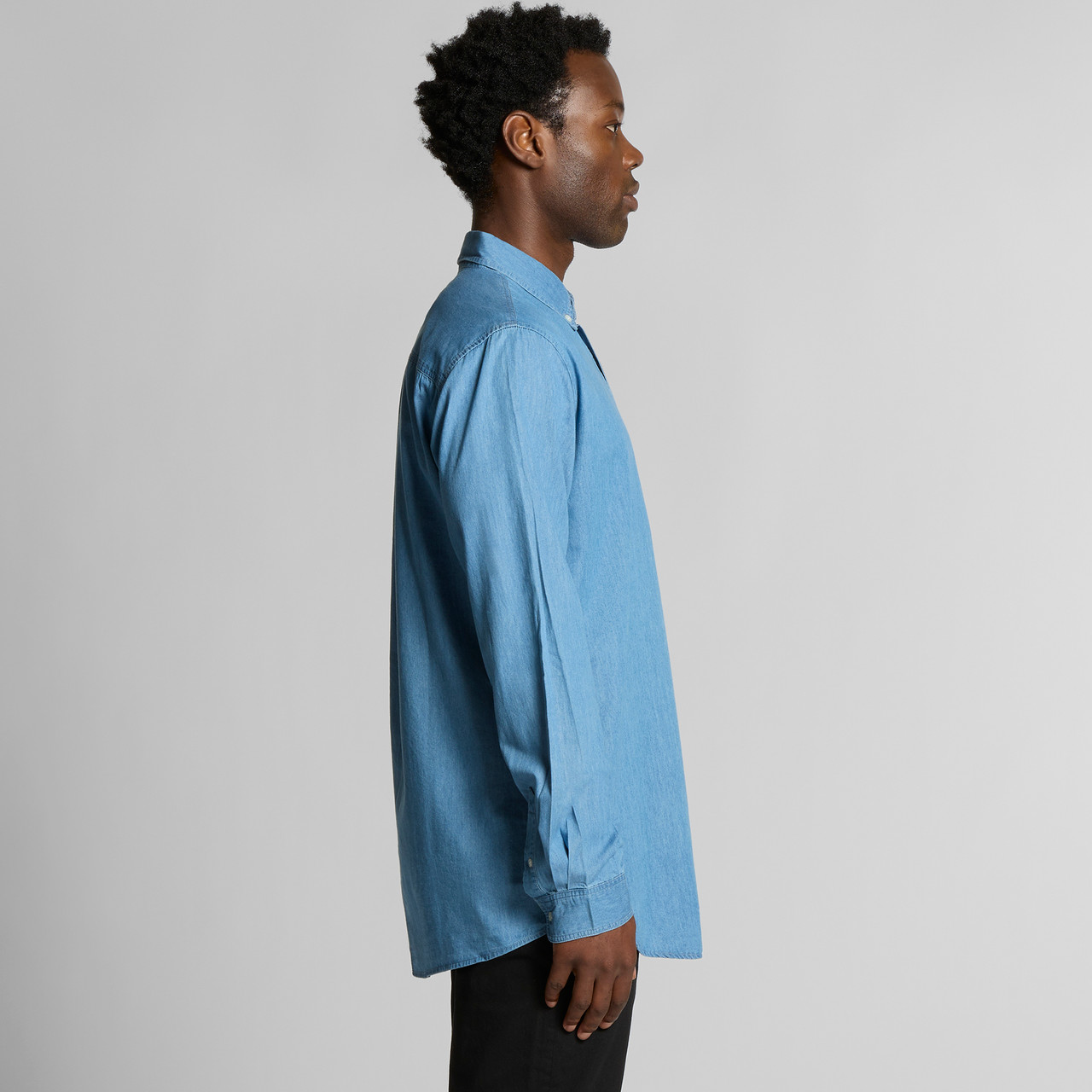 Blue Denim Shirt - Image 8