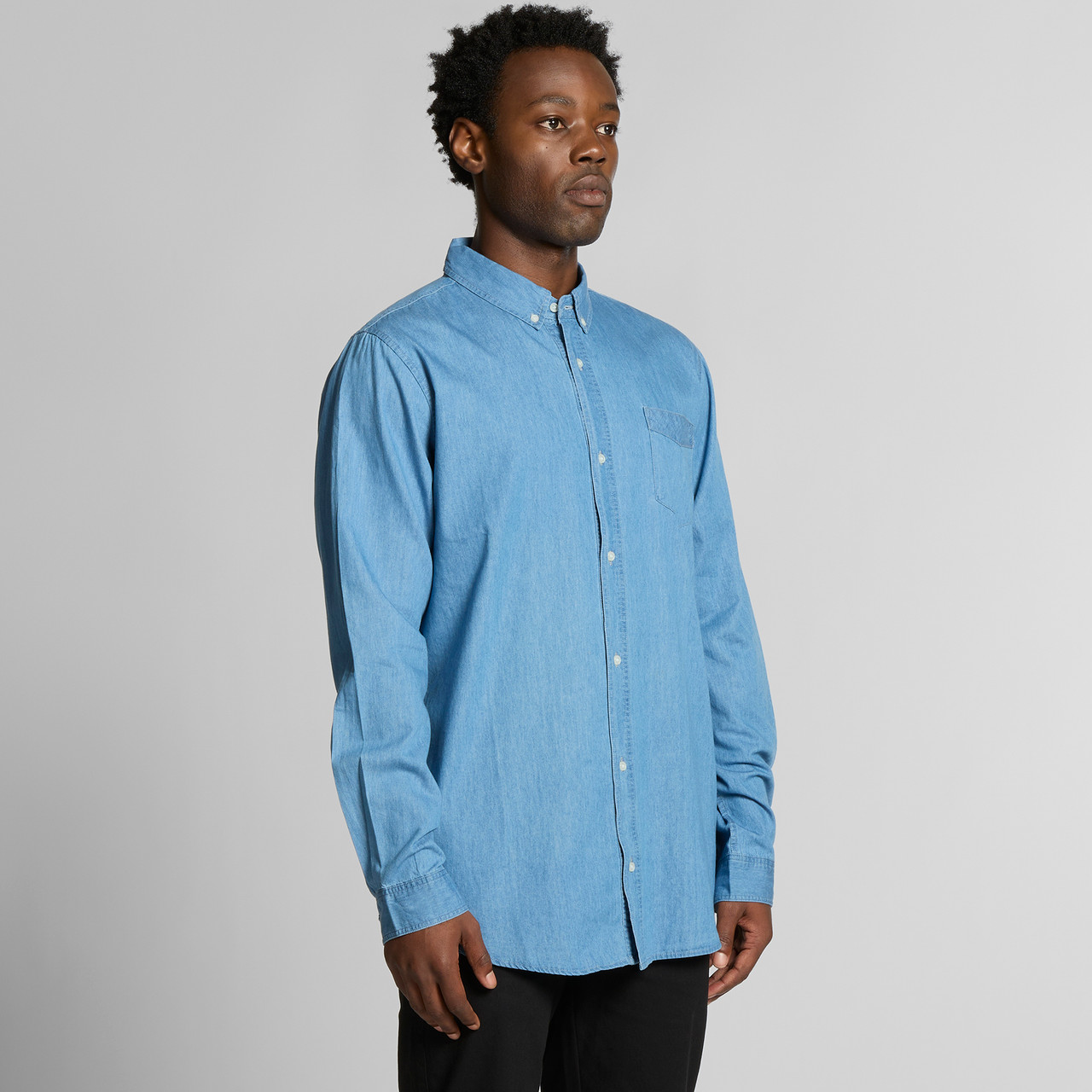 Blue Denim Shirt - Image 9