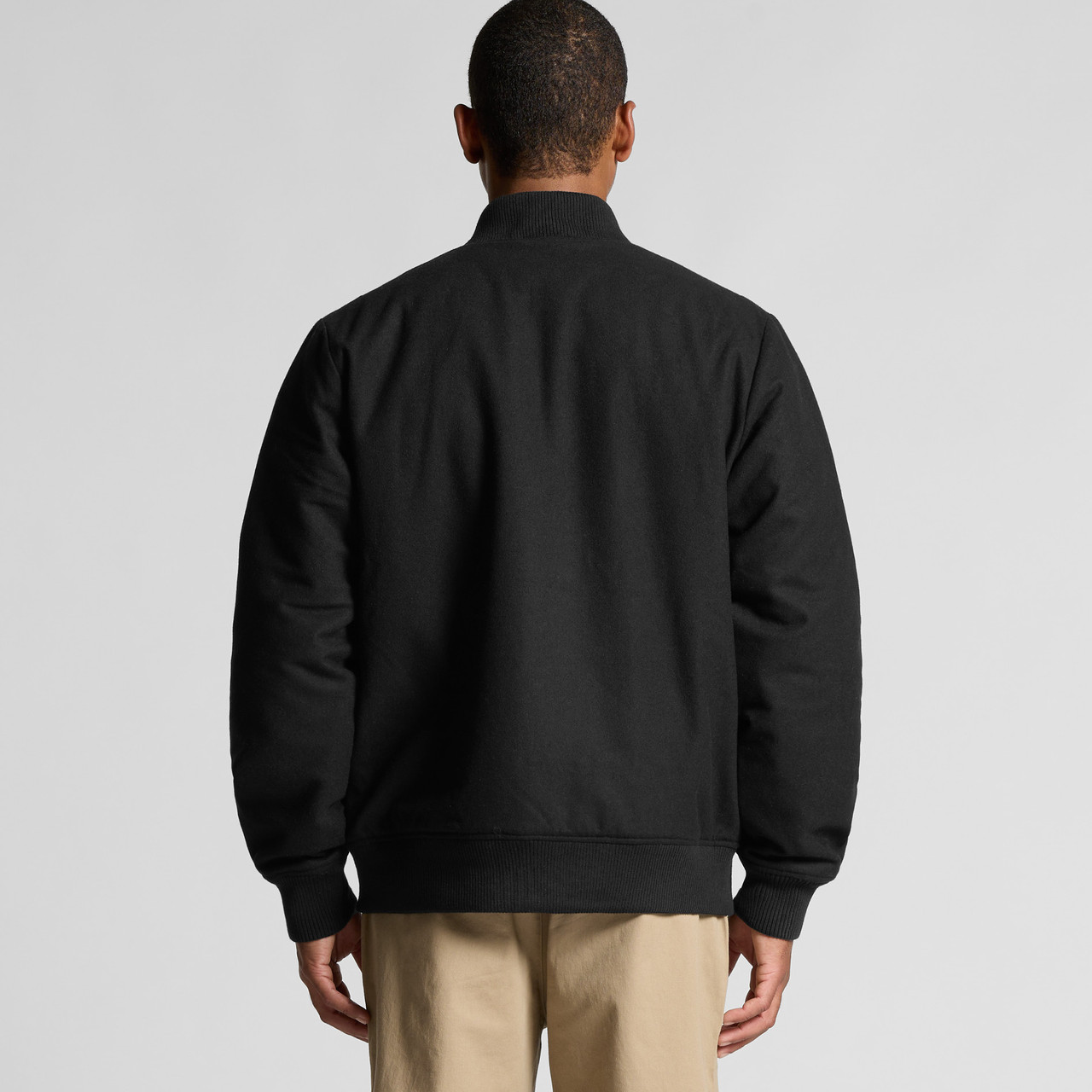 Felt Bomber Jacket - Image 3