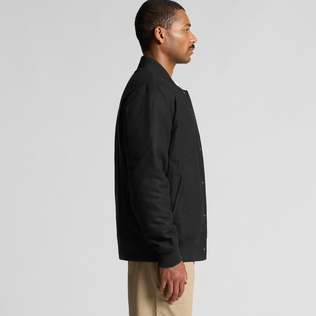 Felt Bomber Jacket - Image 8